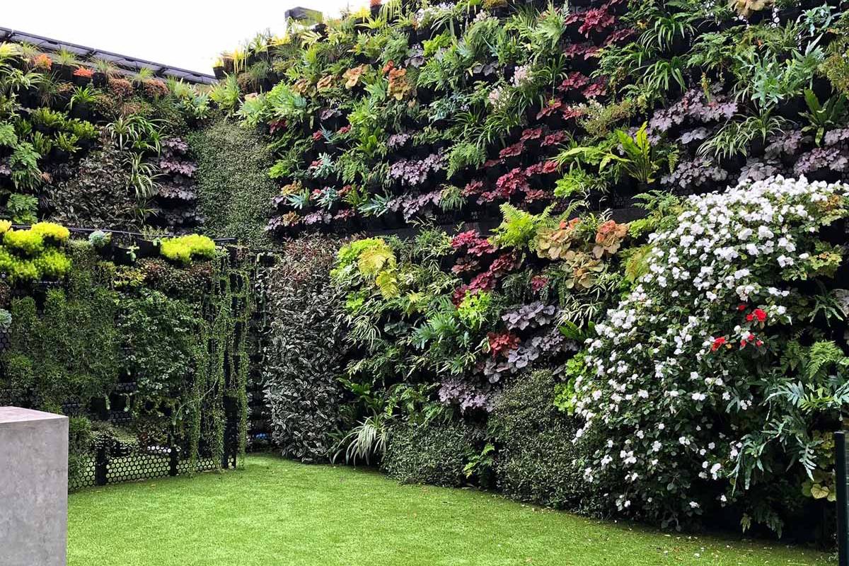 Why Including A Vertical Garden In Your Landscaping Is An Awesome Idea