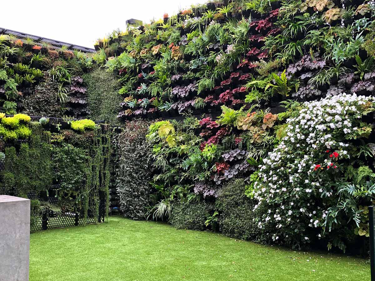Why Including A Vertical Garden In Your Landscaping Is An Awesome Idea